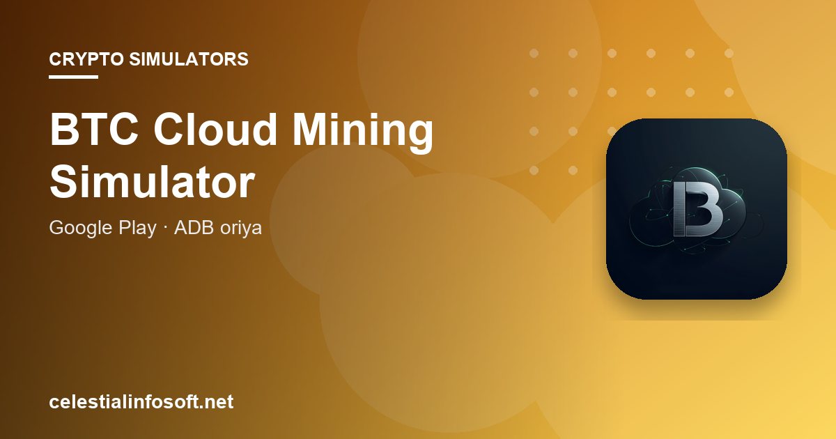 BTC Cloud Mining Simulator app guide cover