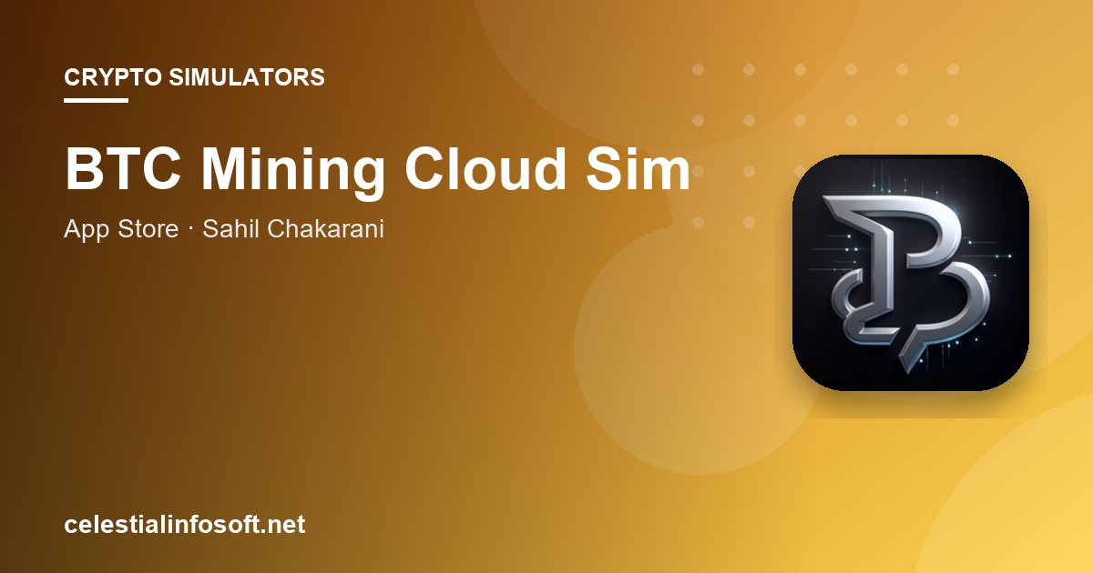 BTC Mining Cloud Sim app guide cover
