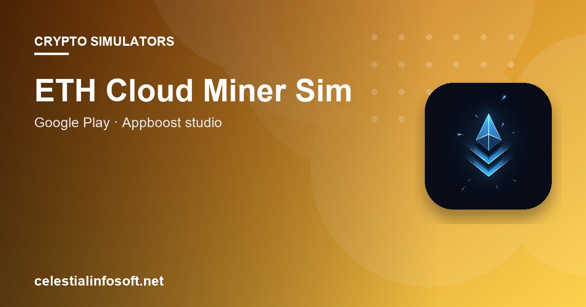 ETH Cloud Miner Sim app guide cover