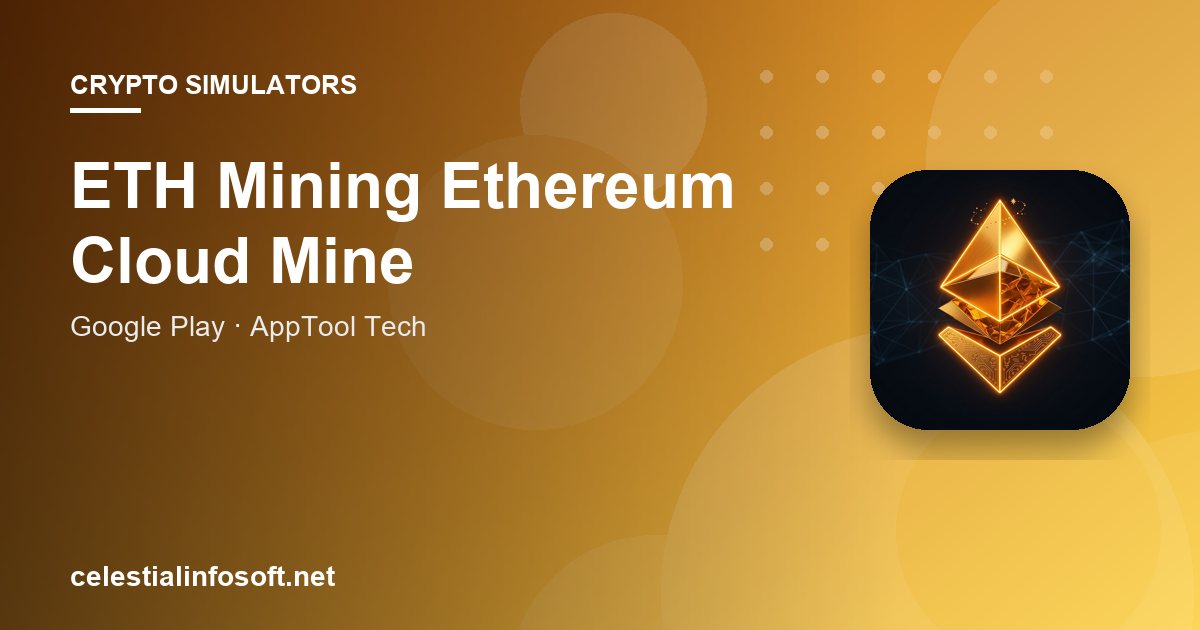 ETH Mining Ethereum Cloud Mine app guide cover