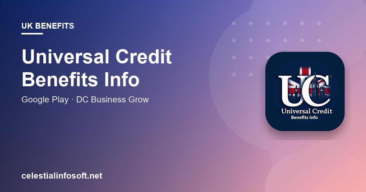 Universal Credit Benefits Info app guide cover